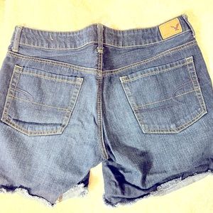 Darker Wash Jean Shorts American Eagle Size 6
